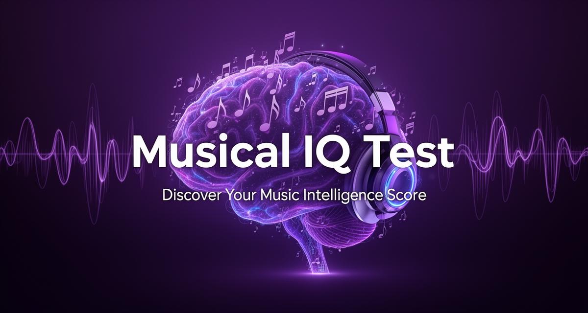 Musical IQ Test — Free Music Intelligence Quiz | Playlist Analysis